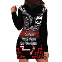 Aotearoa Toitu Te Tiriti Hoodie Dress New Zealand Honour the Treaty - Fight Together LT03 - Polynesian Pride