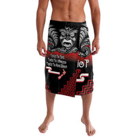 Aotearoa Toitu Te Tiriti Lavalava New Zealand Honour the Treaty - Fight Together LT03 Red - Polynesian Pride