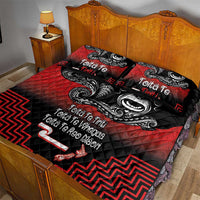 Aotearoa Toitu Te Tiriti Quilt Bed Set New Zealand Honour the Treaty - Fight Together LT03 - Polynesian Pride