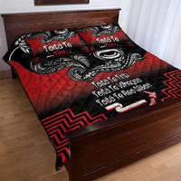 Aotearoa Toitu Te Tiriti Quilt Bed Set New Zealand Honour the Treaty - Fight Together LT03 - Polynesian Pride