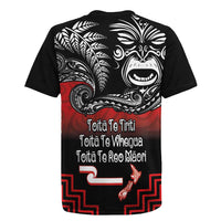 Aotearoa Toitu Te Tiriti Rugby Jersey New Zealand Honour the Treaty - Fight Together LT03 - Polynesian Pride