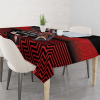 Aotearoa Toitu Te Tiriti Tablecloth New Zealand Honour the Treaty - Fight Together LT03 - Polynesian Pride