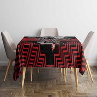 Aotearoa Toitu Te Tiriti Tablecloth New Zealand Honour the Treaty - Fight Together LT03 - Polynesian Pride