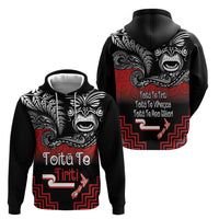 Aotearoa Toitu Te Tiriti Zip Hoodie New Zealand Honour the Treaty - Fight Together LT03 - Polynesian Pride