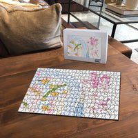 Hawaiian and Japanese Culture Together Puzzle Tribal Motifs with Lei and Japanese Sakura Pattern LT03 - Polynesian Pride