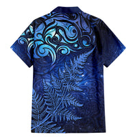 New Zealand Matariki Family Matching Mermaid Dress and Hawaiian Shirt Maori Pattern and Silver Fern LT03 - Polynesian Pride