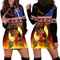 Aotearoa Siva Afi Hoodie Dress Tribal Performers of Aotearoa Fire Knife Dancing LT03 - Polynesian Pride