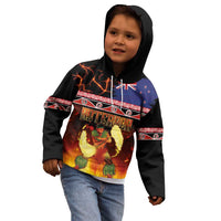 Aotearoa Siva Afi Kid Hoodie Tribal Performers of Aotearoa Fire Knife Dancing LT03 - Polynesian Pride