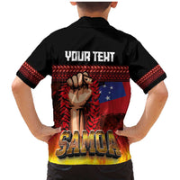 Personalised Samoan Spirit - Samoa Tribal Heritage Family Matching Mermaid Dress and Hawaiian Shirt LT03 - Polynesian Pride