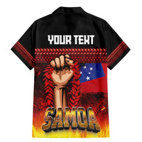 Personalised Samoan Spirit - Samoa Tribal Heritage Family Matching Mermaid Dress and Hawaiian Shirt LT03 - Polynesian Pride