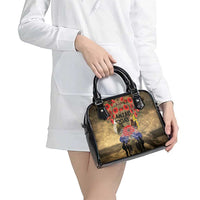 Australia and New Zealand ANZAC Day Shoulder Handbag Kangaroo and Kiwi Bird Soldier-Honor and Remember Vintage Style LT03 - Polynesian Pride
