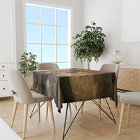Australia and New Zealand ANZAC Day Tablecloth Kangaroo and Kiwi Bird Soldier-Honor and Remember Vintage Style LT03 - Polynesian Pride