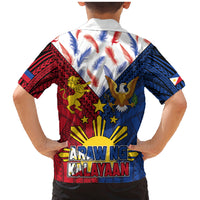 Philippines Independence Day 126th Anniversary Family Matching Mermaid Dress and Hawaiian Shirt Polynesian Pattern National Flag Style LT03 - Polynesian Pride