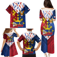Philippines Independence Day 126th Anniversary Family Matching Puletasi and Hawaiian Shirt Polynesian Pattern National Flag Style LT03 - Polynesian Pride