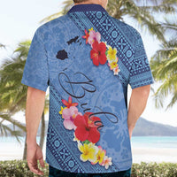 Bula Fiji Hibiscus and Plumeria Flowers Hawaiian Shirt Tapa Tattoo Polynesian Pattern LT03 - Polynesian Pride