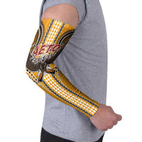 Samoa Pago Pago Aeto Arm Sleeves Bald Eagle with Polynesian Art Tattoos - Polynesian Pride