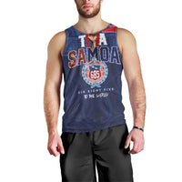 Custom Rugby Toa Samoa Men Tank Top Champions Six Eight Five - Polynesian Pride