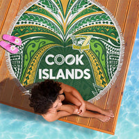Cook Islands Rugby League Beach Blanket Tatau Tribal Motifs-Dark Green Color LT03 - Polynesian Pride