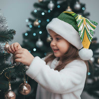 Cook Islands Rugby League Christmas Santa Hat Tatau Tribal Motifs-Dark Green Color LT03 - Polynesian Pride