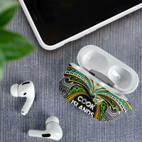 Cook Islands Rugby League AirPods Case Tatau Tribal Motifs-Black Color LT03 - Polynesian Pride