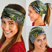 Cook Islands Rugby League Neck Gaiter Tatau Tribal Motifs-Black Color LT03 - Polynesian Pride