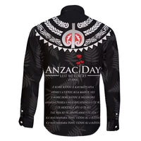 New Zealand ANZAC Day Family Matching Off Shoulder Short Dress and Hawaiian Shirt Lest We Forget Haka Dance Respect LT03 - Polynesian Pride