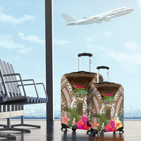 Vanuatu Selebretem 44th Indipendens Dei Luggage Cover Yumi Pig Tusk and Namele Fern LT03 - Polynesian Pride