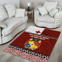 Tongan Culture Area Rug Ngatu Art Tattoo and Emblem of Tonga LT03 - Polynesian Pride