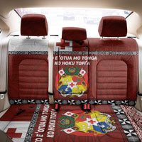 Tongan Culture Back Car Seat Cover Ngatu Art Tattoo and Emblem of Tonga LT03 - Polynesian Pride