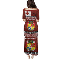 Tongan Culture Family Matching Puletasi and Hawaiian Shirt Ngatu Art Tattoo and Emblem of Tonga LT03 - Polynesian Pride