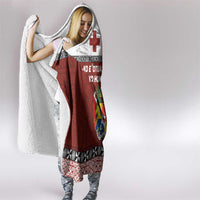 Tongan Culture Hooded Blanket Ngatu Art Tattoo and Emblem of Tonga LT03 - Polynesian Pride