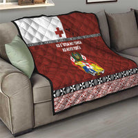 Tongan Culture Quilt Ngatu Art Tattoo and Emblem of Tonga LT03 - Polynesian Pride