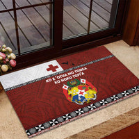 Tongan Culture Rubber Doormat Ngatu Art Tattoo and Emblem of Tonga LT03 - Polynesian Pride