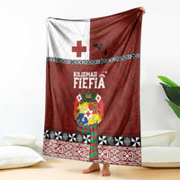 Tongan Christmas Blanket Kilisimasi Fiefia with Ngatu Art Tattoo LT03 - Polynesian Pride
