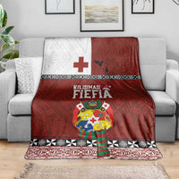 Tongan Christmas Blanket Kilisimasi Fiefia with Ngatu Art Tattoo LT03 - Polynesian Pride
