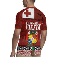 Tongan Christmas Rugby Jersey Kilisimasi Fiefia with Ngatu Art Tattoo LT03 - Polynesian Pride