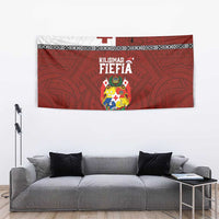 Tongan Christmas Tapestry Kilisimasi Fiefia with Ngatu Art Tattoo LT03 - Polynesian Pride