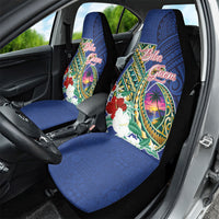 Guam Chamorro Car Seat Cover Tribal Latte Stone and Seal Artwork Polynesian Patterns