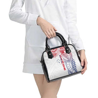 Samoa 685 Art Traditional Tattoo Pattern Shoulder Handbag Gradient Color