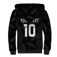 New Zealand Rugby Custom Sherpa Hoodie The Champions Aotearoa LT03 - Polynesian Pride