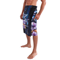 Hawaiian Whales Love Couple Lavalava Hibiscus and Kakau Art Tattoo Night Sky Vibe LT03 - Polynesian Pride