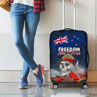 New Zealand ANZAC Day Luggage Cover Freedom Ain't Free