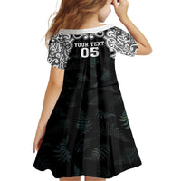Custom New Zealand Fern Women Rugby Family Matching Puletasi and Hawaiian Shirt Maori Pattern LT05 - Polynesian Pride