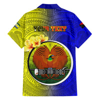Personalized Papua New Guinea Morobe Province Family Matching Puletasi Dress and Hawaiian Shirt Mix Coat Of Arms Polynesian Pattern LT05 - Polynesian Pride