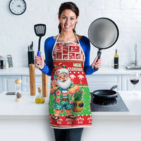 Mele Kalikimaka Hawaii Christmas Apron Funny Santa 67 Gen Alpha Slang - Polynesian Pride