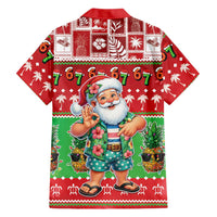 Mele Kalikimaka Hawaii Christmas Family Matching Mermaid Dress and Hawaiian Shirt Funny Santa 67 Gen Alpha Slang LT05 - Polynesian Pride