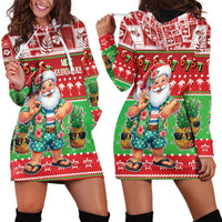 Mele Kalikimaka Hawaii Christmas Hoodie Dress Funny Santa 67 Gen Alpha Slang LT05 - Polynesian Pride