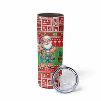 Mele Kalikimaka Hawaii Christmas Skinny Tumbler Funny Santa 67 Gen Alpha Slang LT05 - Polynesian Pride