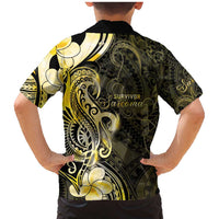 Sarcoma Awareness Family Matching Mermaid Dress and Hawaiian Shirt You Are Stronger Than Sarcoma LT05 - Polynesian Pride