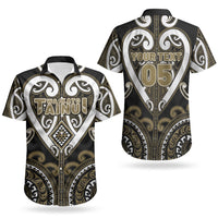 Custom Aotearoa Waikato Tainui Couples Matching Mermaid Dress and Hawaiian Shirt Maori Tribal Pattern